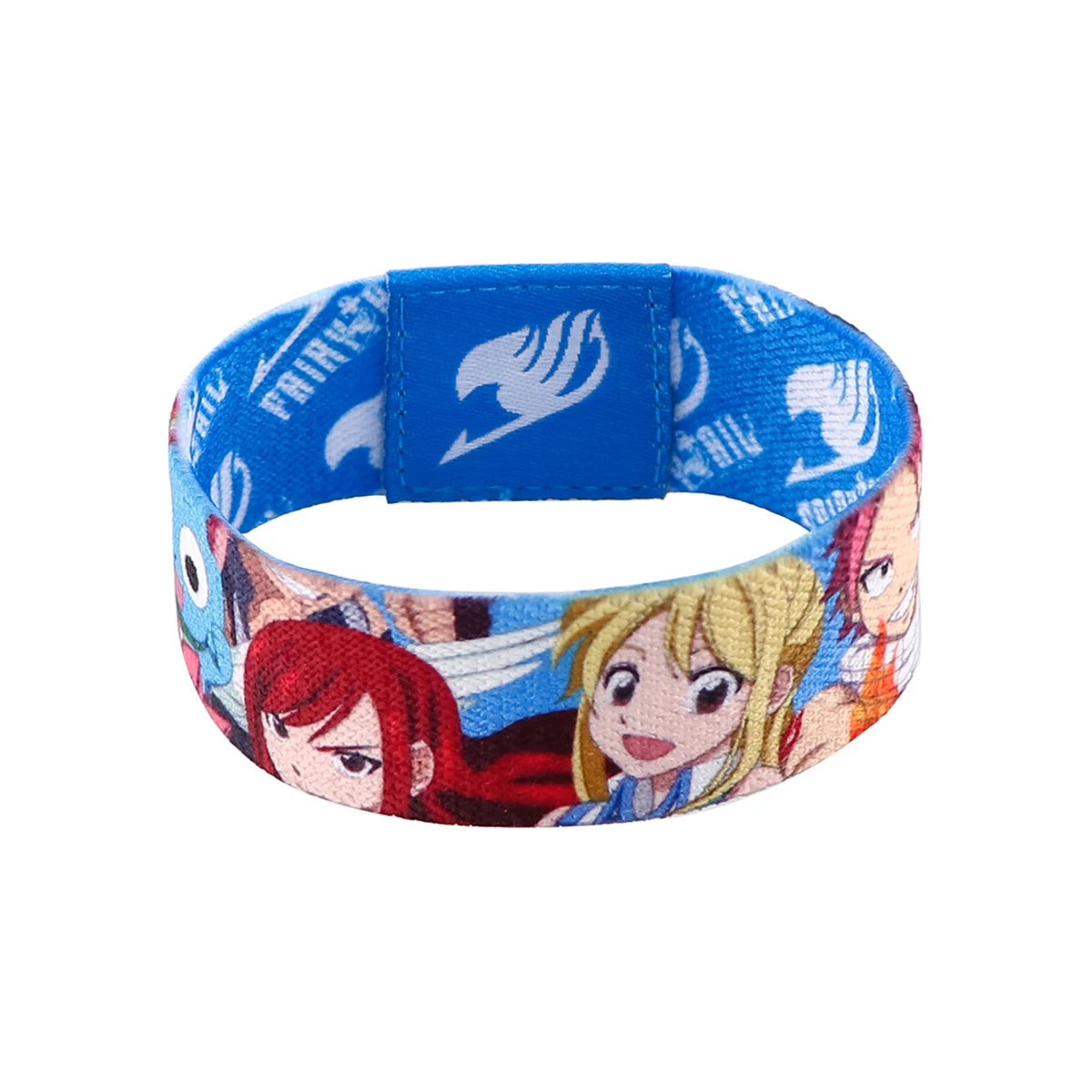 Anime Stretch Wristband Bracelet Cool Men Women Wide Band Bangles Fashion Armband Accessories