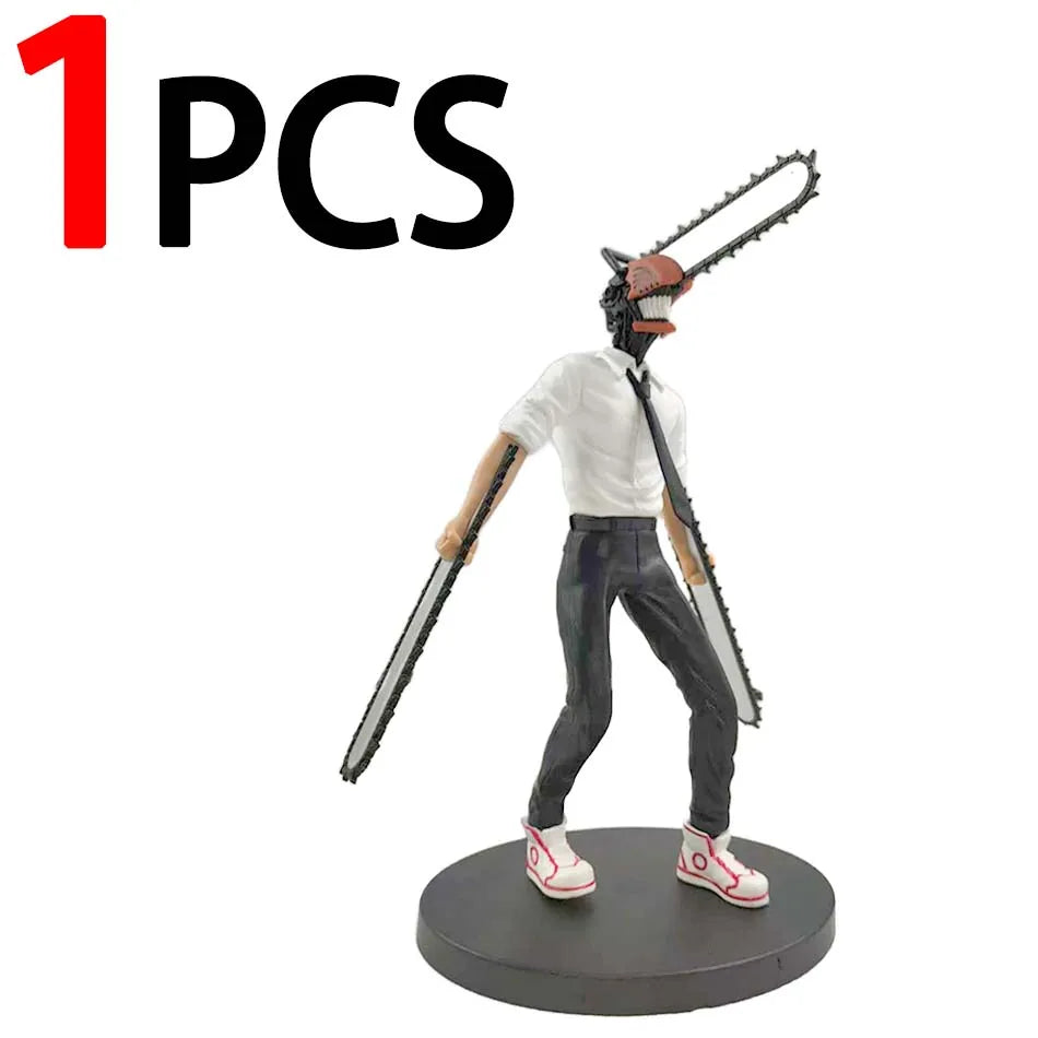 New Chainsaw Man Lacey/Power/Denji Anime Action Figure PVC Chainsaw Man Noodle Stopper Figurine Adult Collection Model Toys