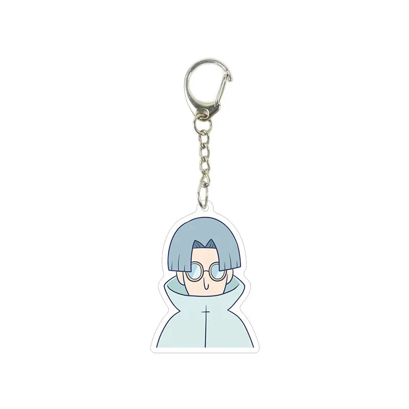 Anime Killer Seven Scissor Seven Acrylic Keychain Killer Seven Pendant Girl Boy Cartoon Cute Cool Keyring Jewelry Fan Collection