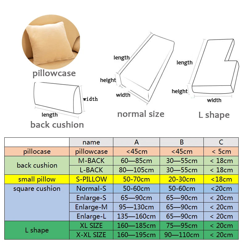 new string plush Sofa Cover Elastic Sofa Cushion Cover for Living Room Furniture Protector For Pets Removable Sofa Seat Cover