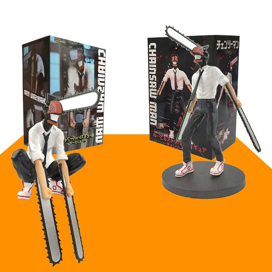 New Chainsaw Man Lacey/Power/Denji Anime Action Figure PVC Chainsaw Man Noodle Stopper Figurine Adult Collection Model Toys