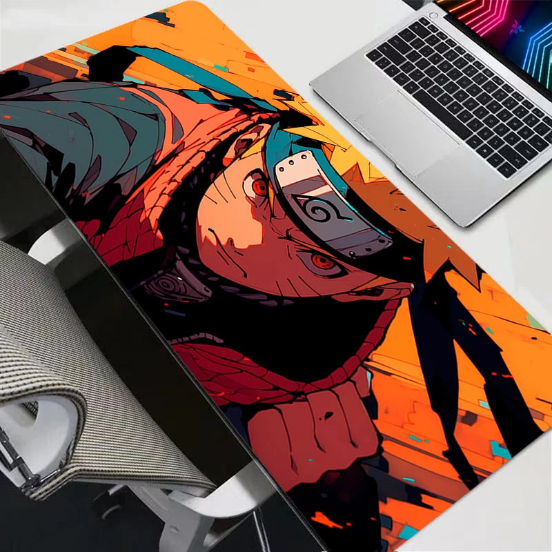 Mouse Pad Large Gamer XXL Keyboard Desk Mouse Mat N-Narutos Carpet Rubber Tapis Souris Gaming Notbook E-sports Players Mousepad