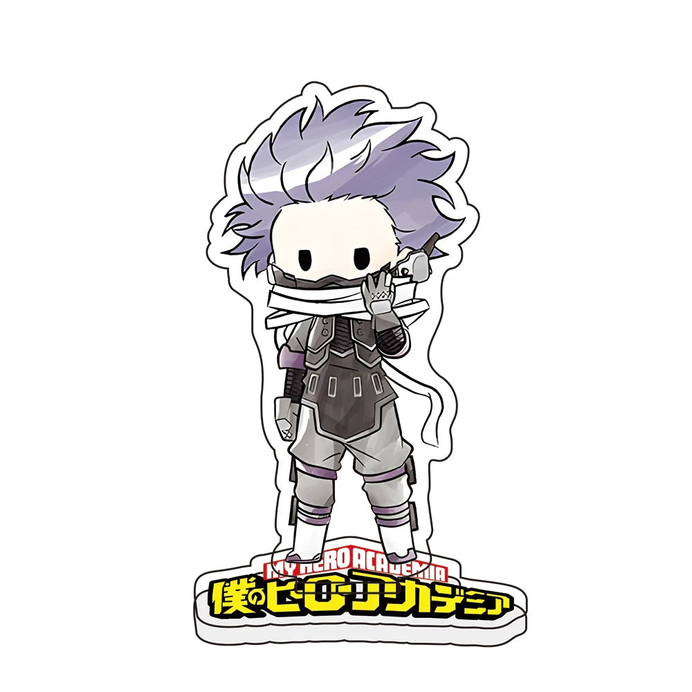 My Hero Academia Acrylic Standee Model Figure Cosplay Plate Holder Topper Fans Christmas Keychains Plate Gift  New Anime Couple