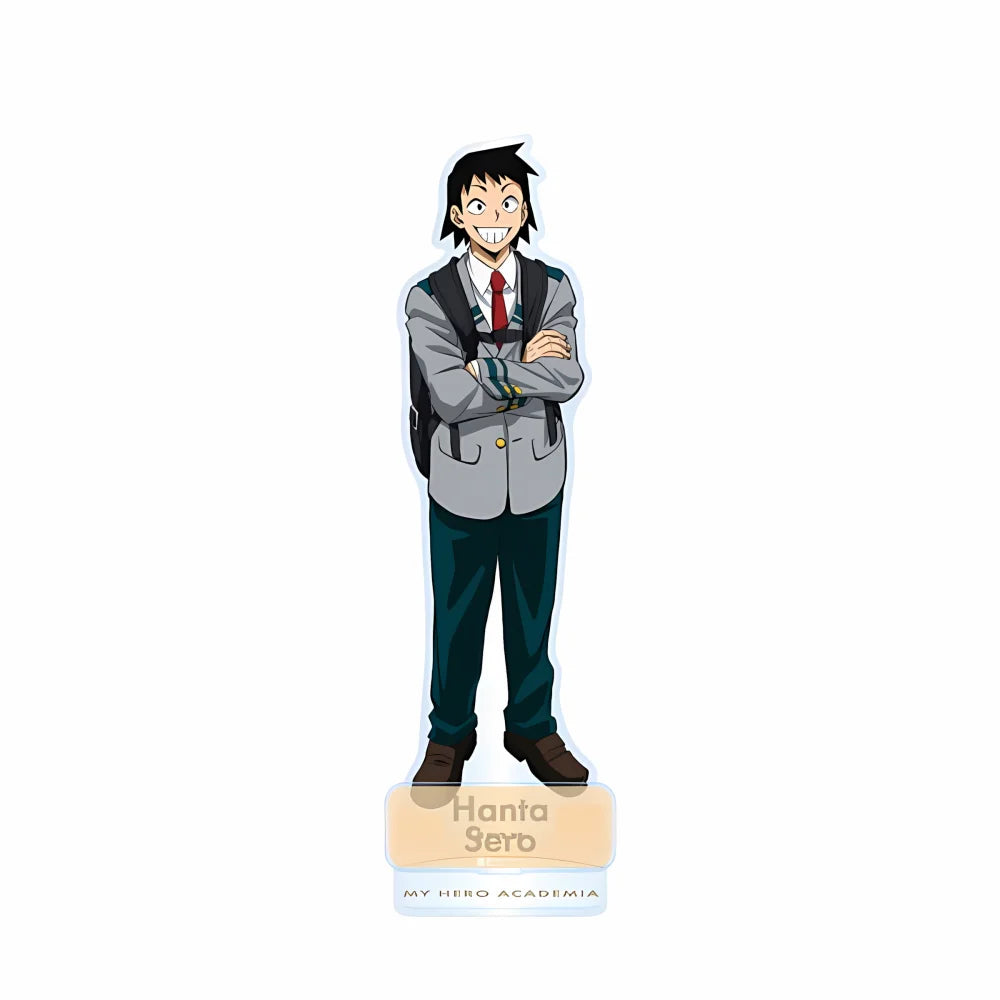 Anime My Hero Academia Acrylic Standee Keychain Izuku Midoriya School Uniform Ver Cartoon Figure Desktop Decor Fans Gift