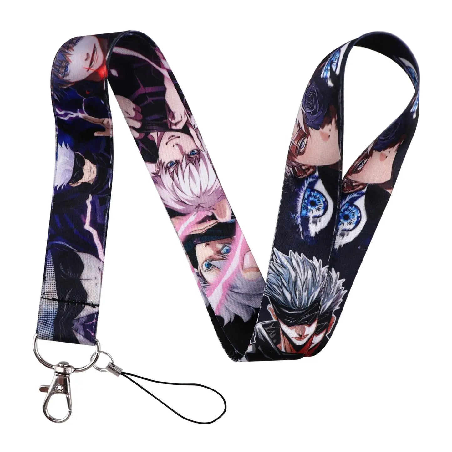 Anime Series Lanyard Neck Strap for Key ID Card Cell Phone Straps Badge Holder DIY Hanging Rope Keyrings Accessories Gifts