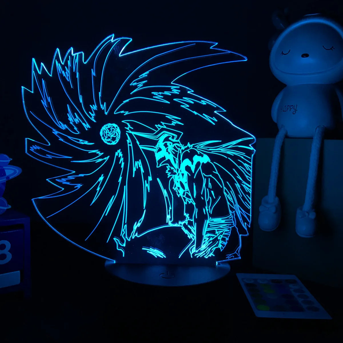 3D Anime Lamp Bleach Led Night Light for Kids Bedroom Decoration Bedside Lamp Gift for Children Study Room Decor Light 3d