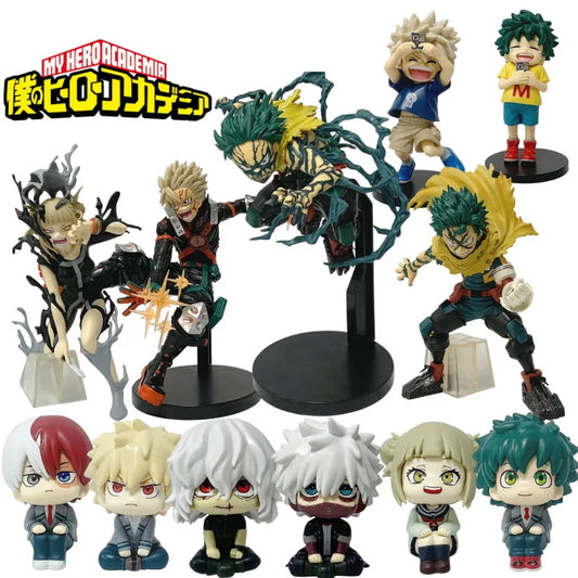 New Product‌ My Hero Academia Izuku Midoriya Katsuki Bakugo Different Forms Action figures Figure Model Decoration Toys Doll