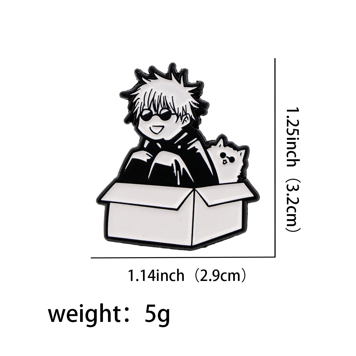 Popular Anime Cool Enamel Pin Cartoon Brooch Clothes Backpack Lapel Badges For Friends Fashion Jewelry COSPLAY Accessories Gifts