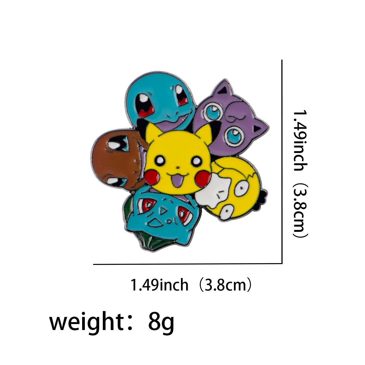 Kawaii Elf Anime Cartoon Enamel Pin Elegant Lapel Pins for Backpacks Clothes Gengar Badges Cute Brooch Jewelry Gifts for Friends