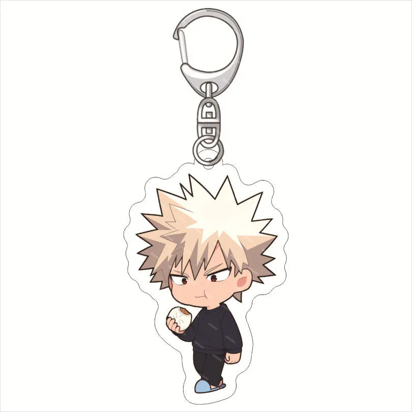 My Hero Academia Acrylic Keychain Jewelry Friends Key Chain Related Products New Creativity Friends Gift Bag Charms Souvenir