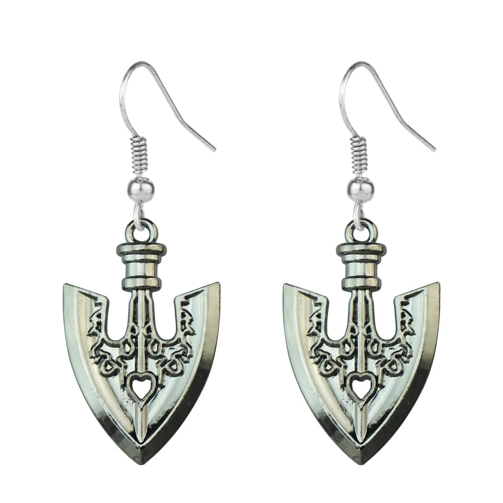 Anime JOJOS BIZARRE ADVENTURE Earring Drop Dangle Earring For Women Trendy Unisex Cosplay Props Jewelry Gifts
