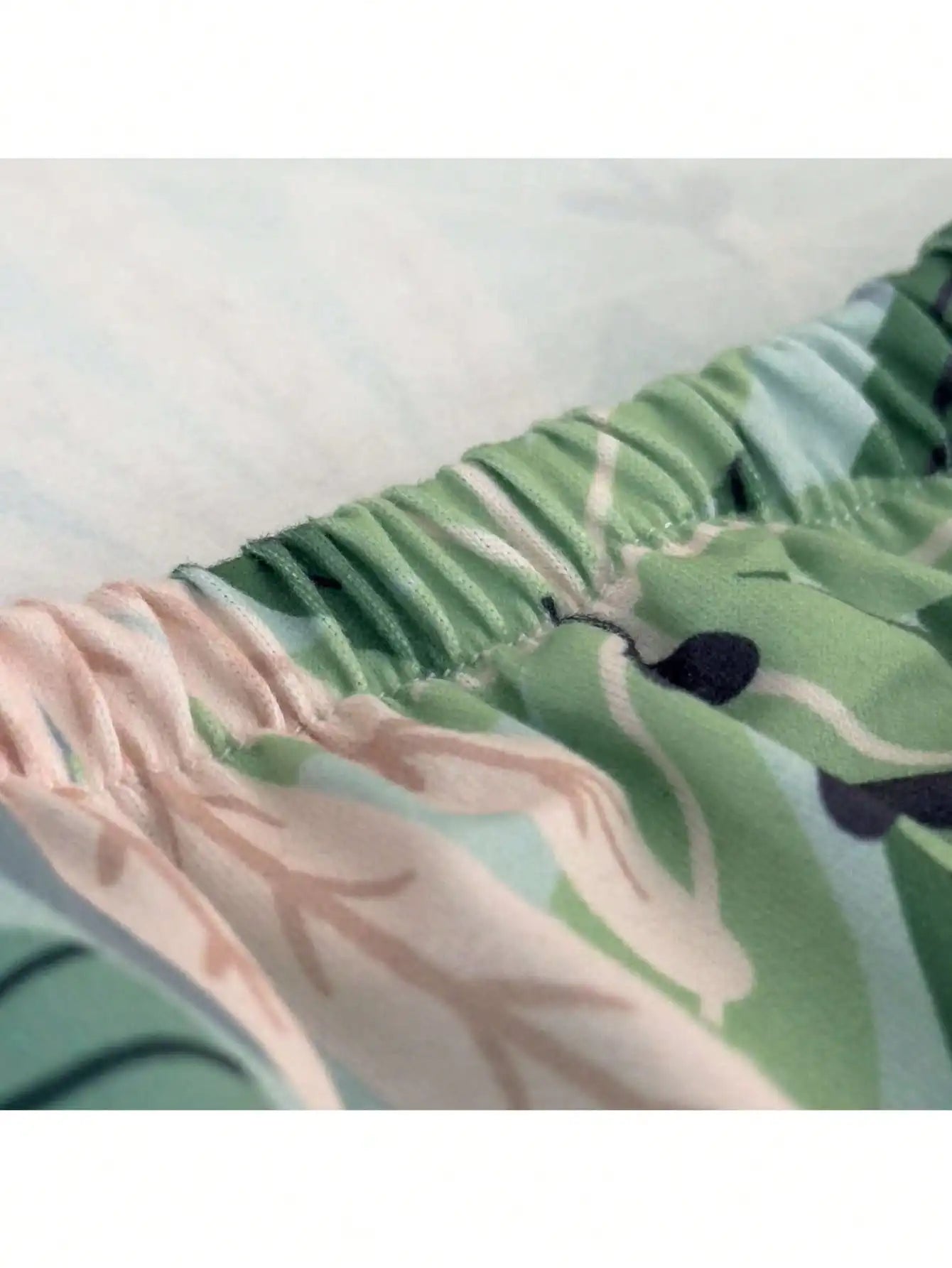 Outdoor Tropical Print Sofa Cushion Covers - Non-Slip Furniture Protectors, Replacement for Individual Seat Cushions