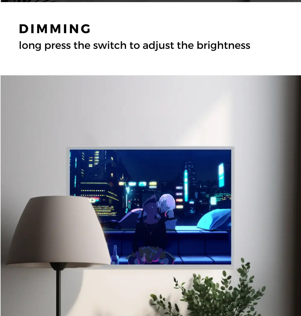 Cyberpunk Edgerunners LED Wall Art – LED Night Light