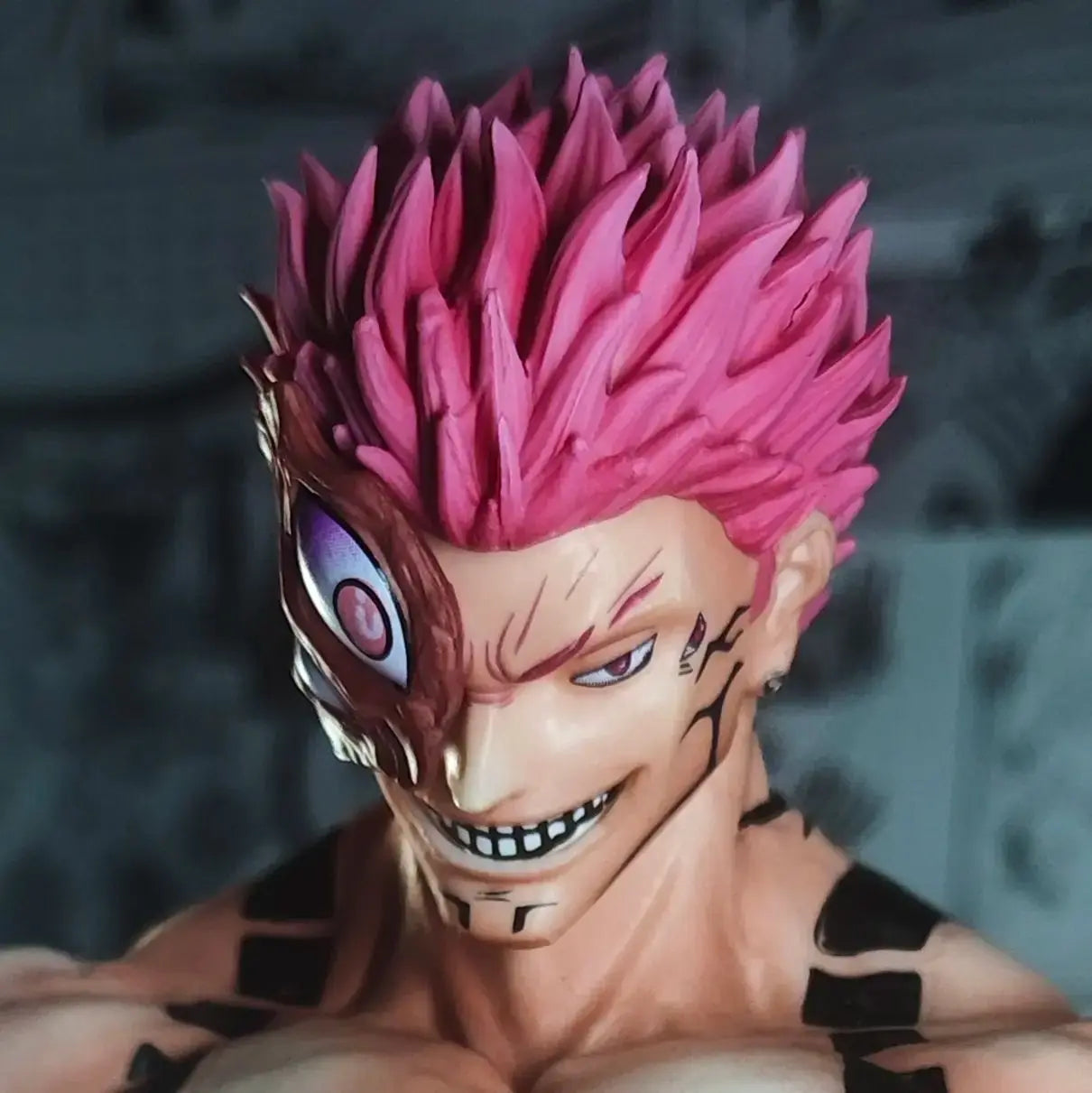 Jujutsu Kaisen Anime Statue: Ryomen Sukuna Early Form, 12 inch (30cm) Collectible Model Figure, Cursed Spirit Display