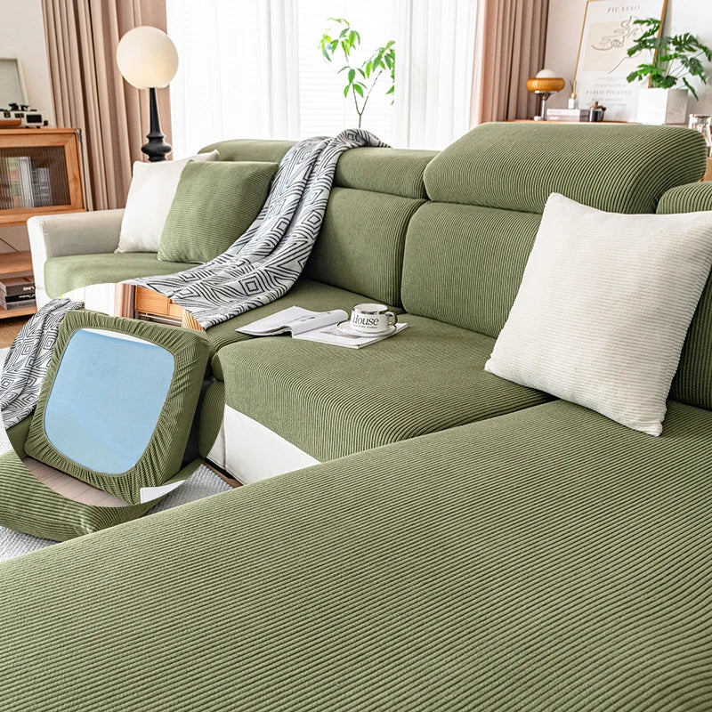 new string plush Sofa Cover Elastic Sofa Cushion Cover for Living Room Furniture Protector For Pets Removable Sofa Seat Cover
