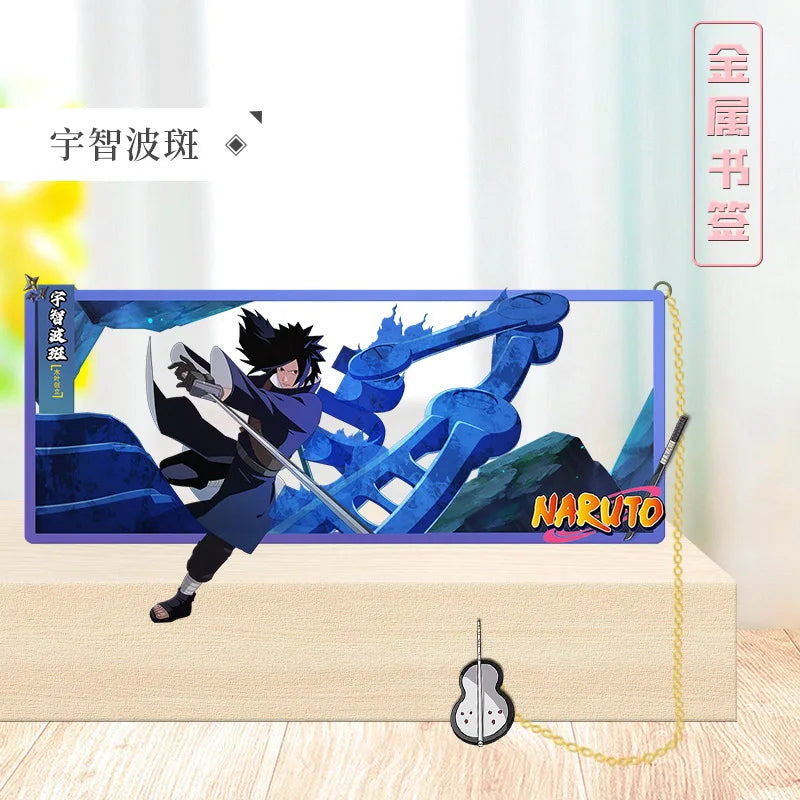 Naruto Anime Metal Bookmarks for Collectors Stylish Character Bookmark NEW