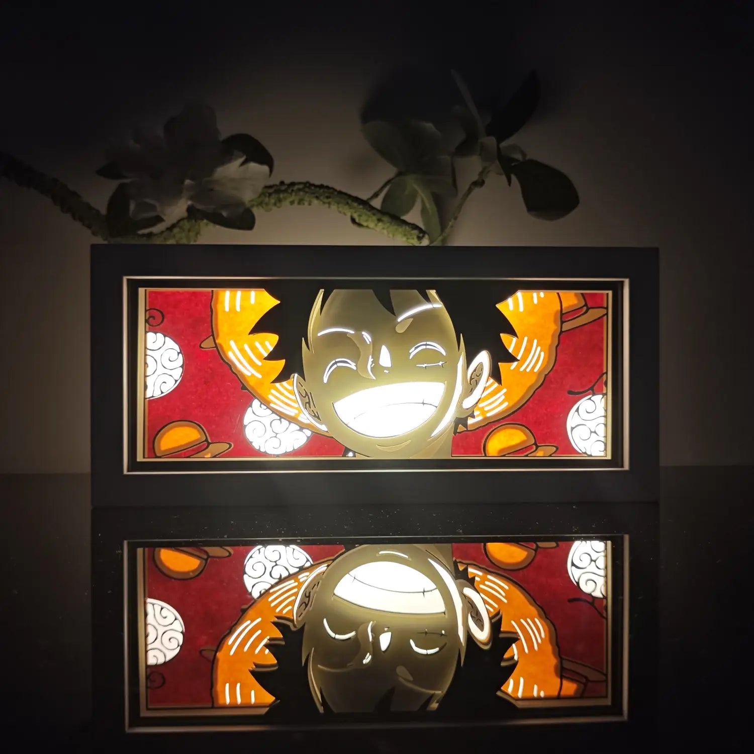 Anime 3D Paper Carved Lamp – LED Light Box