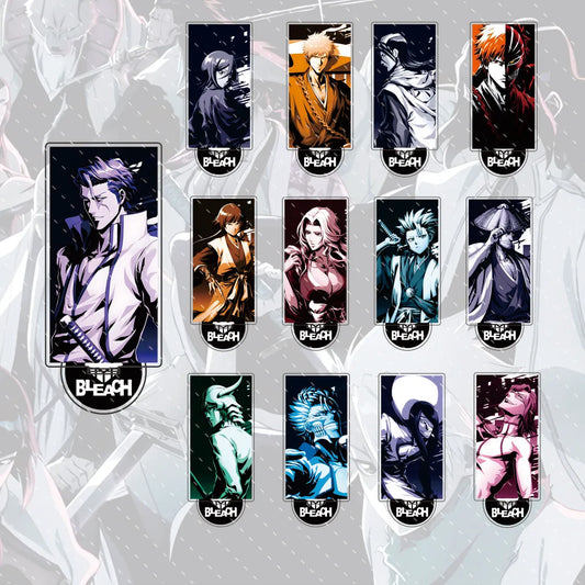Anime BLEACH 15cm acrylic stand figure Orihime Kurosaki Ichigo standing model desktop decoration gift