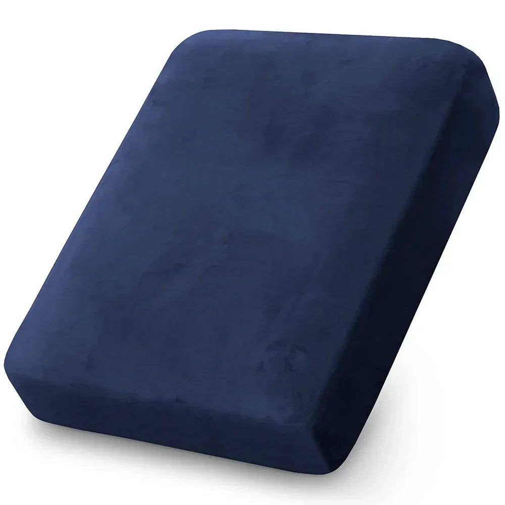 Velvet Sofa Cushion Covers for Living Room Plush Sofa Seat Cover Soft Stretch Sofas Couch Slipcover Furniture Protector