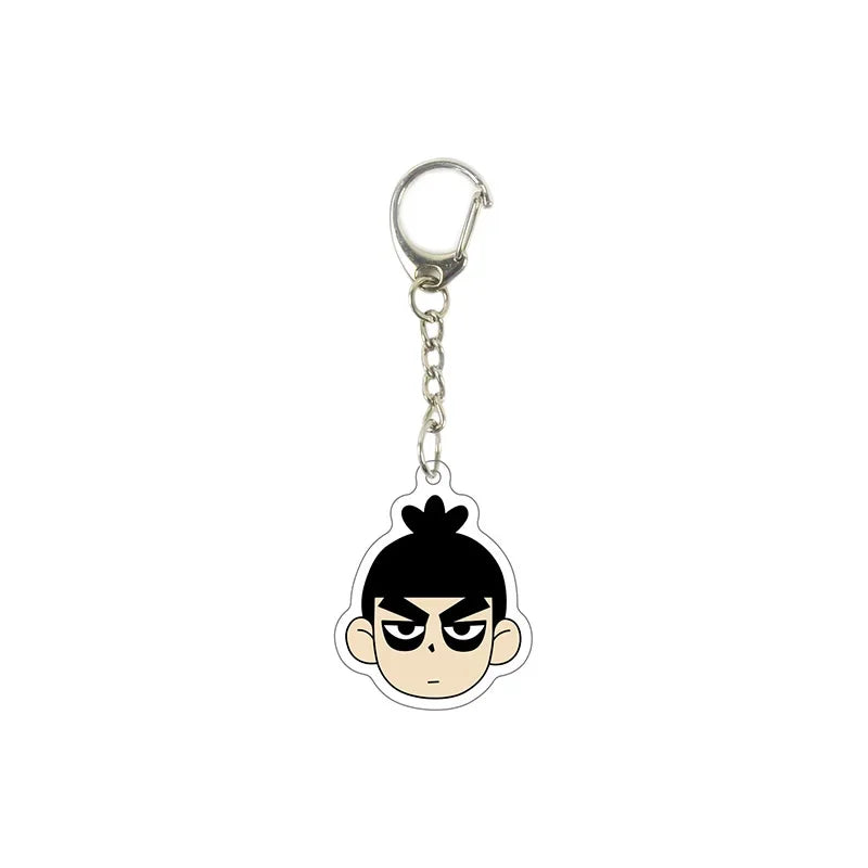 Anime Killer Seven Scissor Seven Acrylic Keychain Killer Seven Pendant Girl Boy Cartoon Cute Cool Keyring Jewelry Fan Collection