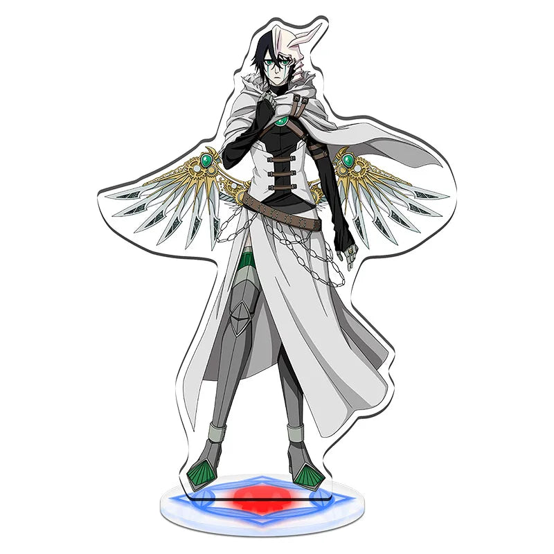15cm hot Anime BLEACH Acrylic Stand Model Cosplay Characters Ornament Accessories Goods Collection Gifts 18pcs