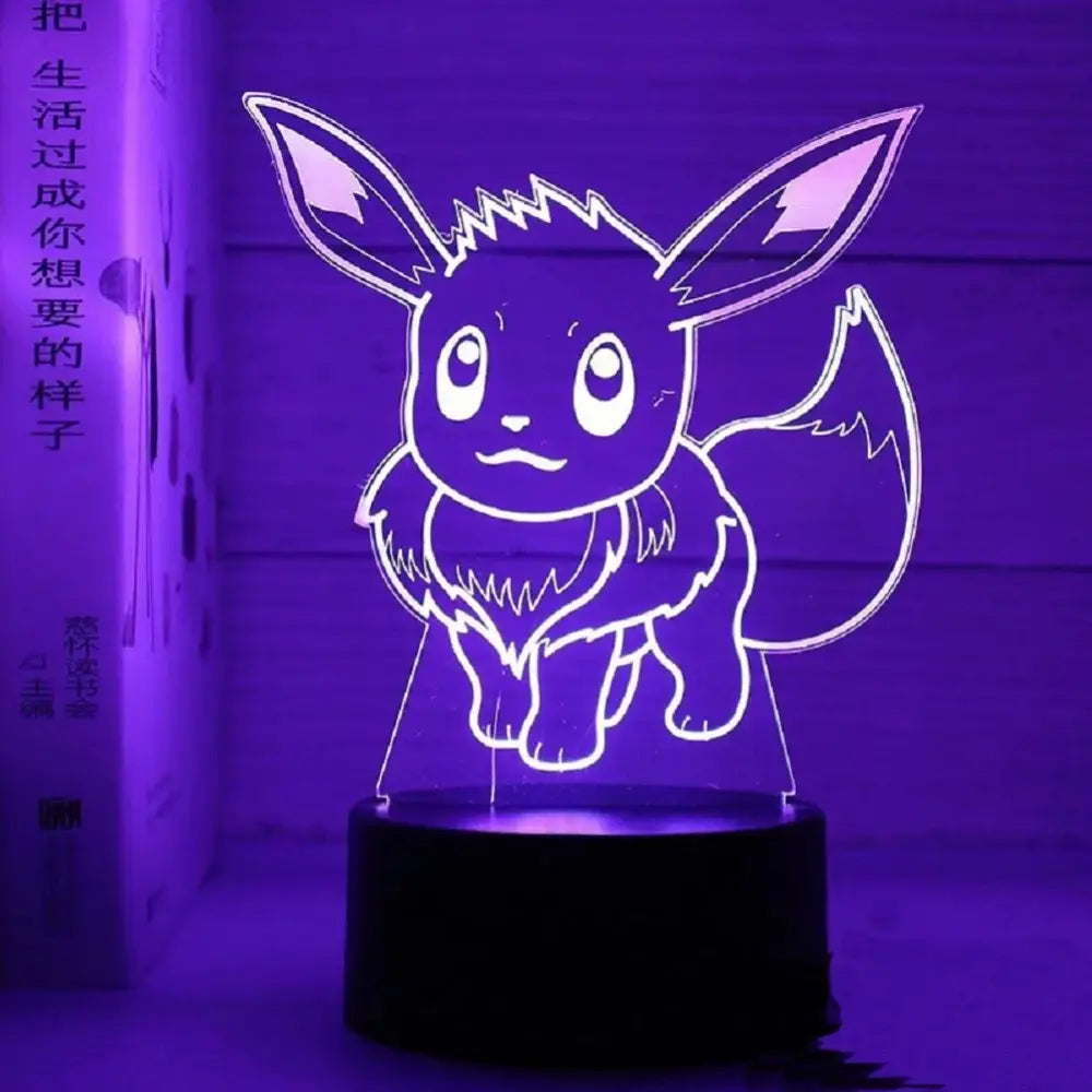 Pokemon Pikachu 3D LED Lamp – Anime Night Light