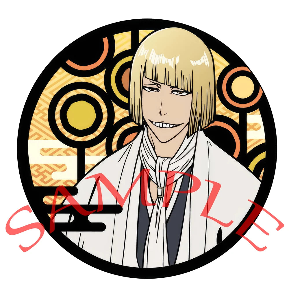 Anime BLEACH Cosplay Urahara Kisuke Ishida Uryuu Inoue Orihime Kuchiki Rukia Kurosaki Ichigo Cartoon Badge Christmas Gifts