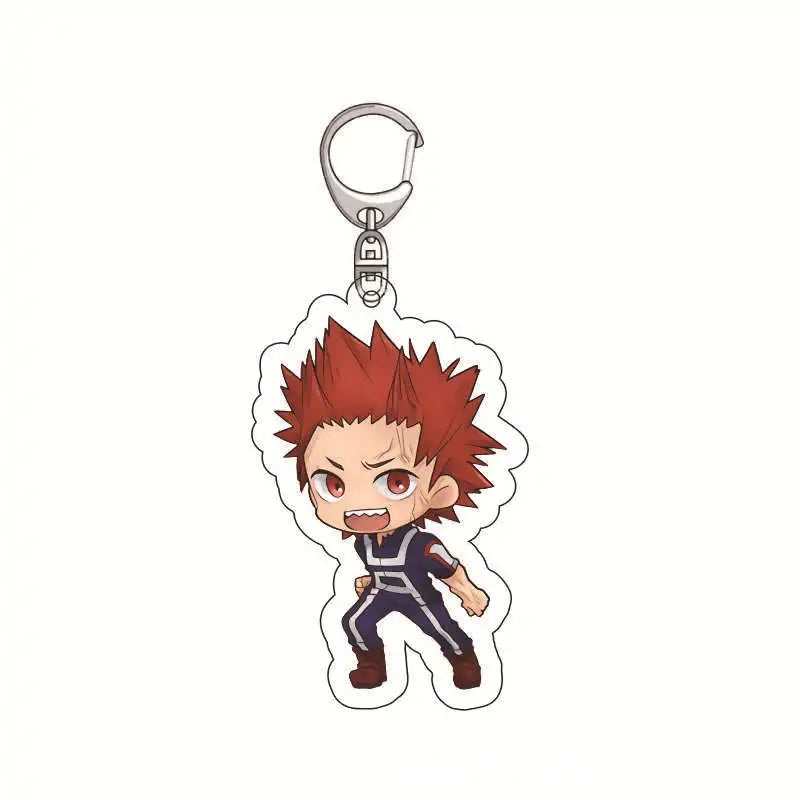 My Hero Academia Acrylic Keychain Izuku Midoriya Shoto Todoroki Anime Keychain Creative School Keychain Anime Accessories Cute