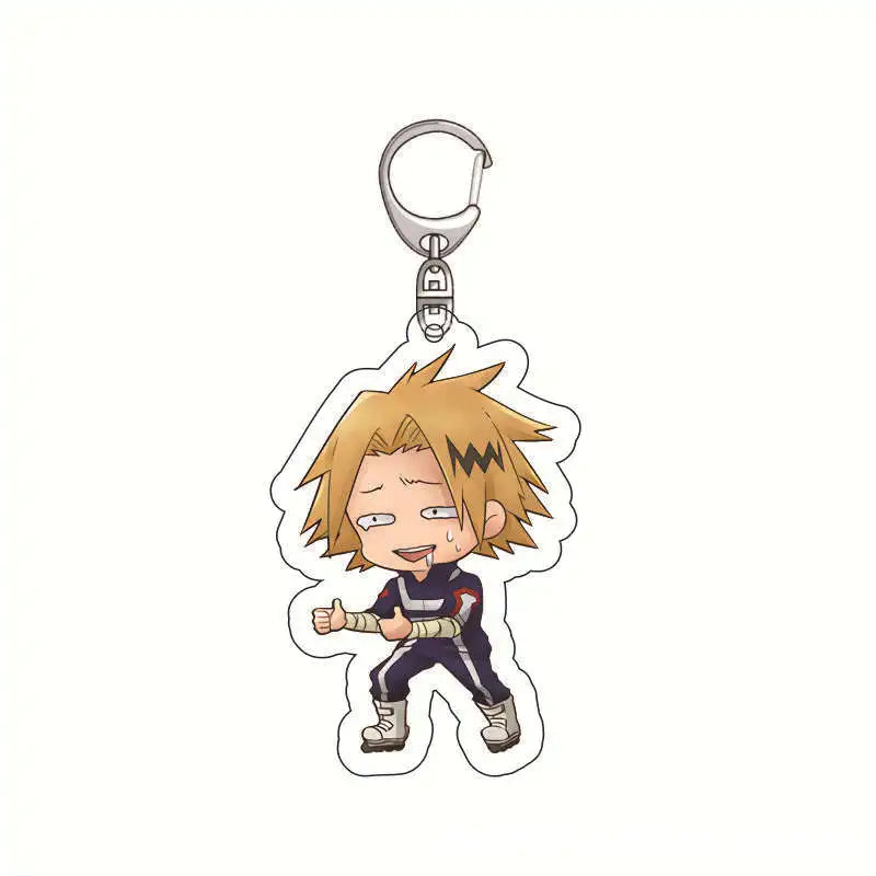My Hero Academia Acrylic Keychain Izuku Midoriya Shoto Todoroki Anime Keychain Creative School Keychain Anime Accessories Cute