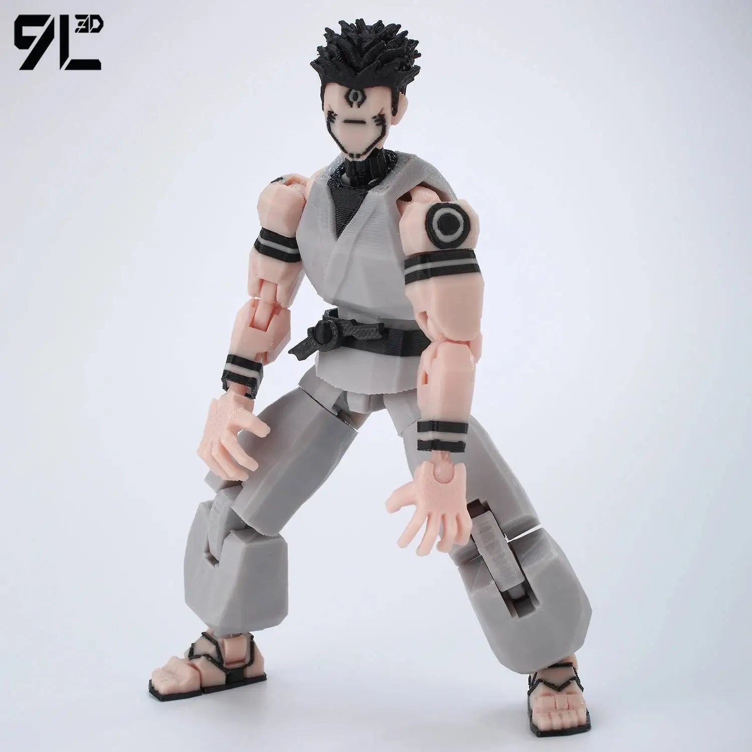 灰衣宿傩-8.jpg Jujutsu Kaisen Gojo Sukuna Articulated Figure – 13 Joints