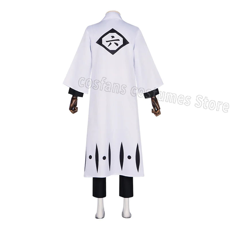 Aizen Sousuke Cosplay Costume Wig Bleach Cosplay Thousand Year Blood War Gotei 13 Team 5 Captain Robe Kimono Outfits Customize