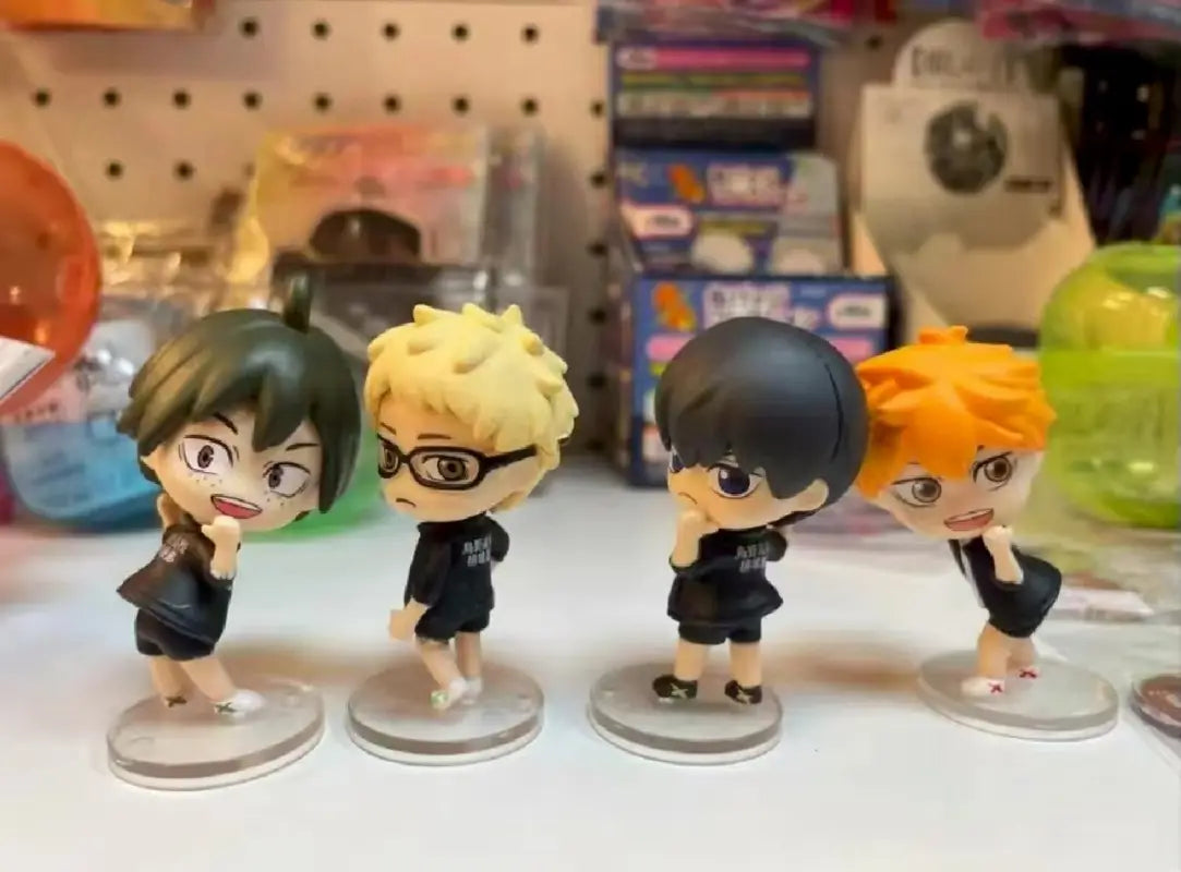 In-Stock Japanese Version Of Volleyball Boys Greeting With A Turn Hinata And Kageyama Looking Back Displaying Team
