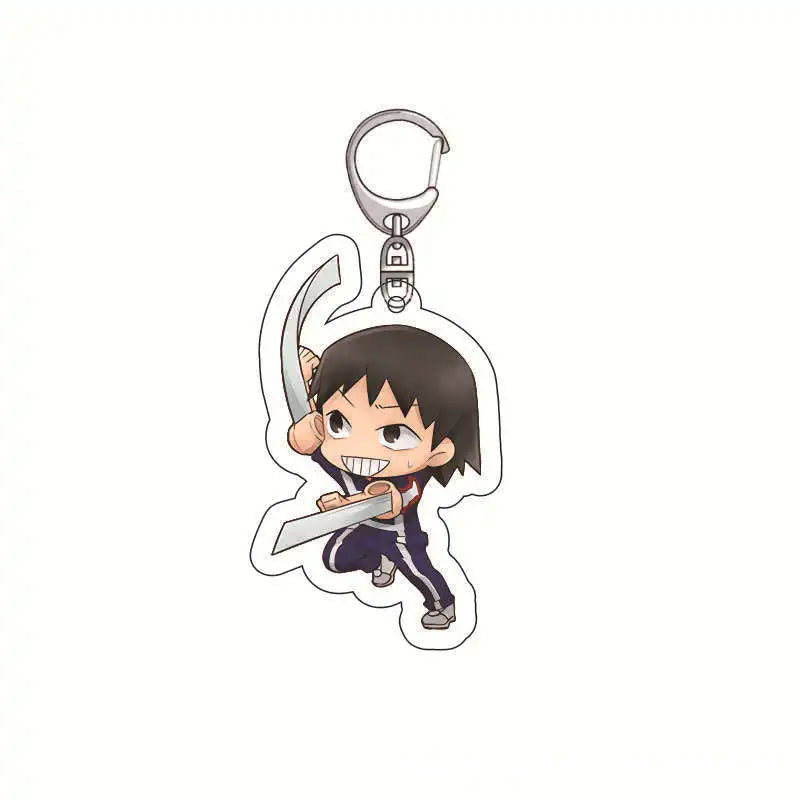 My Hero Academia Acrylic Keychain Izuku Midoriya Shoto Todoroki Anime Keychain Creative School Keychain Anime Accessories Cute