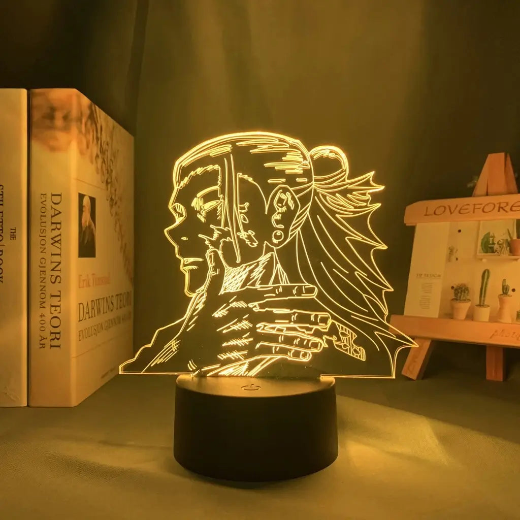 Jujutsu Kaisen Satoru Gojo LED Night Light – Acrylic Lamp