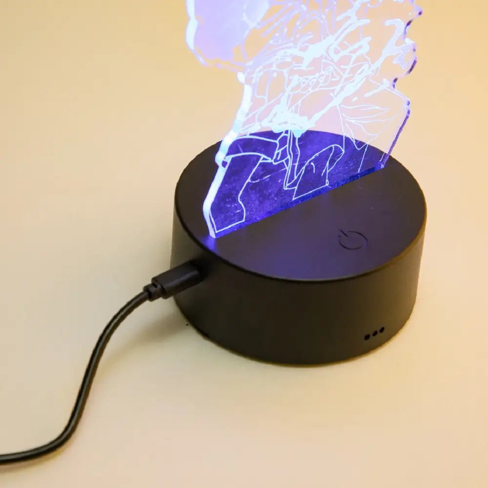 Sonic the Hedgehog 3D LED Night Light – Bedroom Lamp