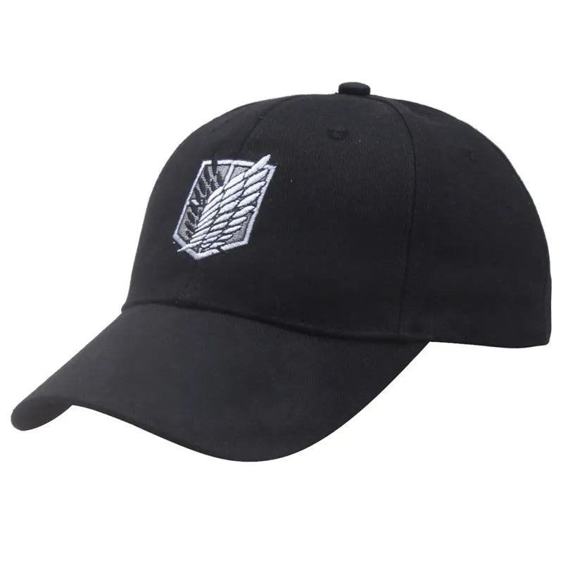 Anime Attack on Titan Baseball Hat Hat Shineki no Kyojin Wings of Freedom Embroidered Unisex Outdoor Hat Party
