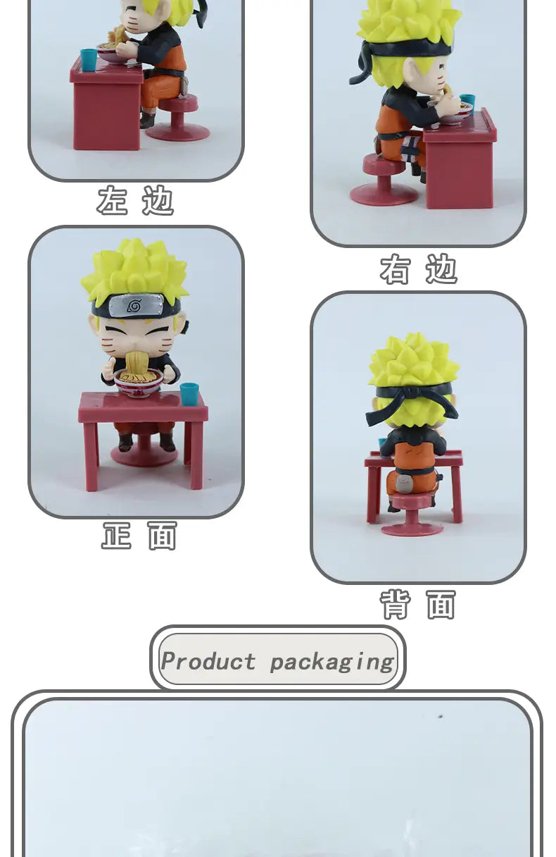 Naruto Naruto & Sasuke Blind Box Figure Set – Q Version Desktop Display