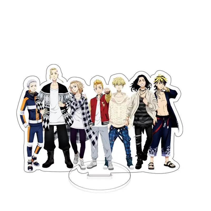 Acrylic Stand Anime Tokyo Revengers Sano Manjirou Hanagaki Takekichi Creative Decor In Stock Ready to Ship