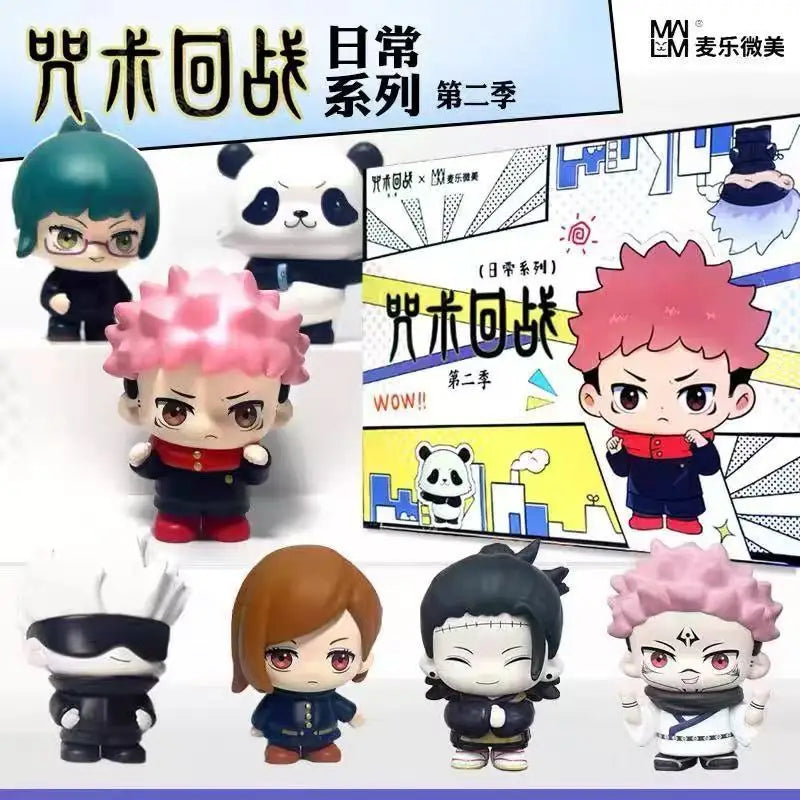 In Stock Genuine Jujutsu Kaisen Season 2 Daily Series Blind Box anime character Gojo Satoru Geto Suguru Cute Doll Toys Gifts