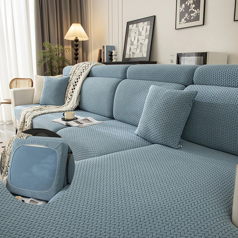 new string plush Sofa Cover Elastic Sofa Cushion Cover for Living Room Furniture Protector For Pets Removable Sofa Seat Cover