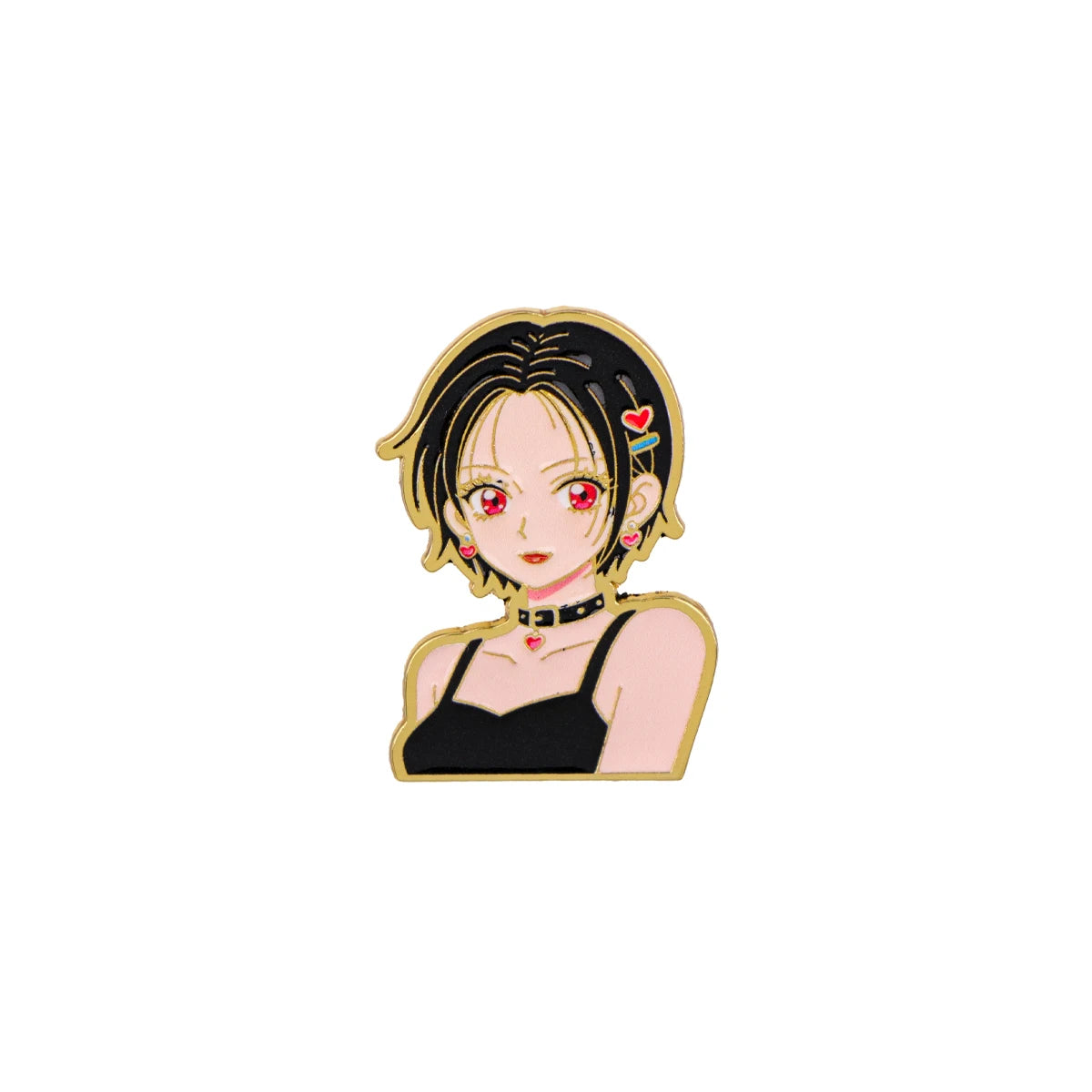 Classic Japanese Anime Girls Oosaki Nana Lapel Pins for Backpack Enamel Pin Women's Brooch Badges for Clothes Jewelry Accessorie