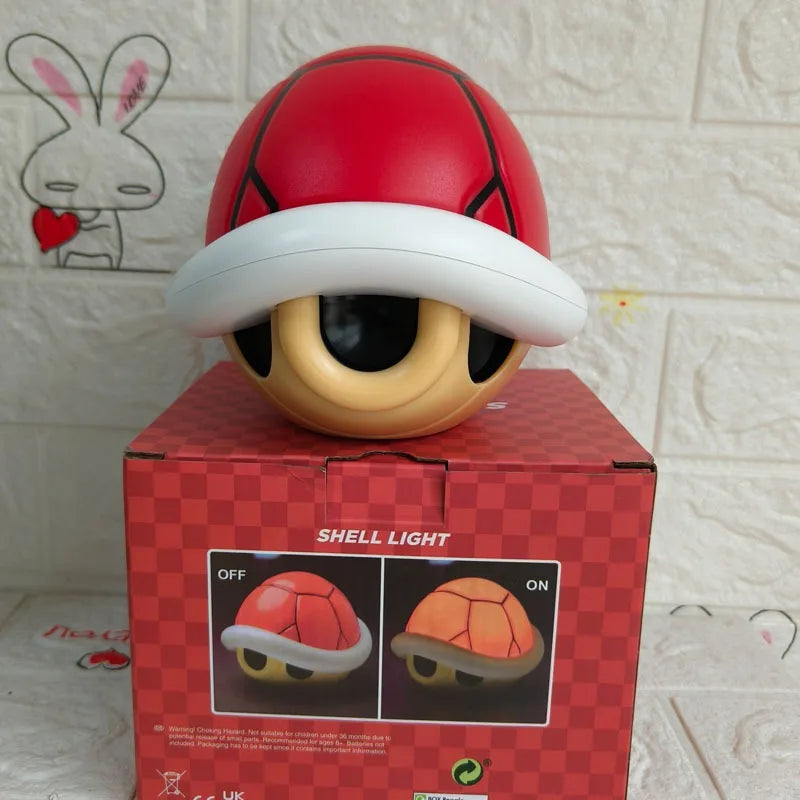 New Super Mario Bros Figures LED Question Mark Brick Night USB Charging Anime Desk Lamp Statue Decorative Light Kids Gifts
