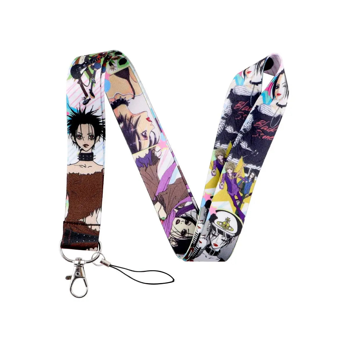 Anime Series Lanyard Neck Strap for Key ID Card Cell Phone Straps Badge Holder DIY Hanging Rope Keyrings Accessories Gifts
