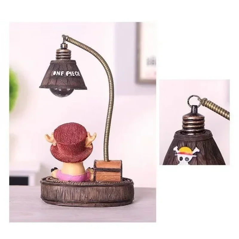 One Piece Luffy 3D LED Night Light, Anime Desk Lamp for Study Office Decor, Perfect Birthday & Christmas Gift for Fans Men Women