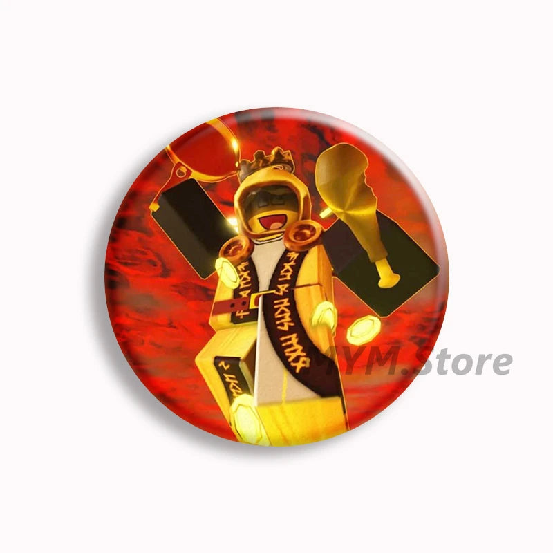 Forsaken Telamon Anime Soft Button Pin Shedletsky Brooches Badge Bag Decor Jewelry Fans Collect Gamer Friends Gifts
