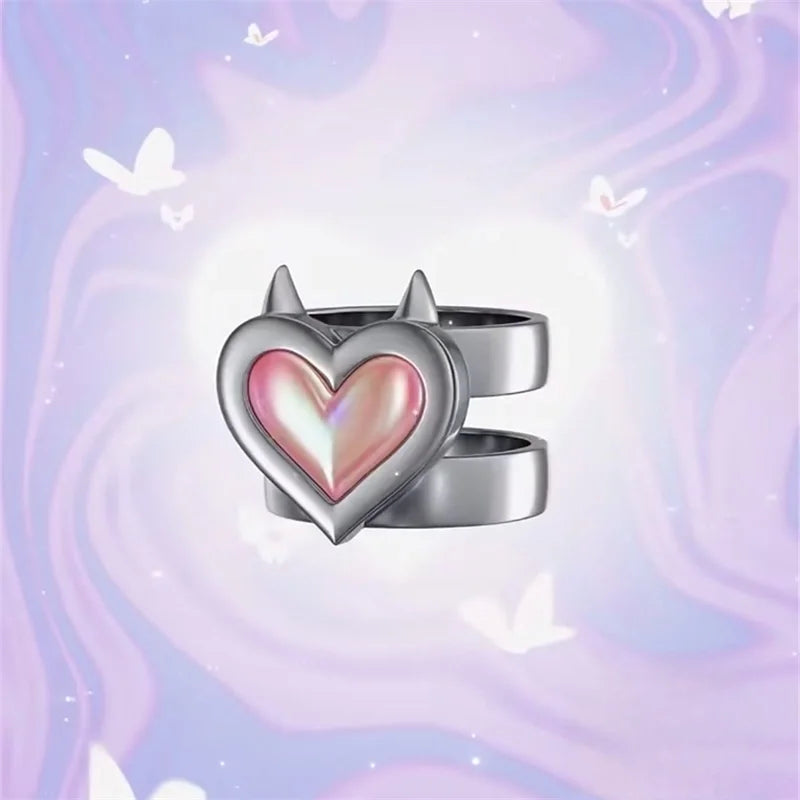 2025 New VALORANT Clove Adjustable Ring Set Anime Game Secondary Derivative Cosplay Accessory Collectible Toy Gift In Stock
