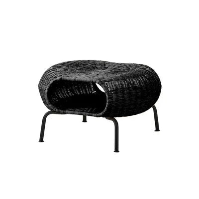 Joylive Leisure Chair Outdoor Garden Rattan Chair Rattan Sofa Single Sofa Chair for Living Room and Outdoor