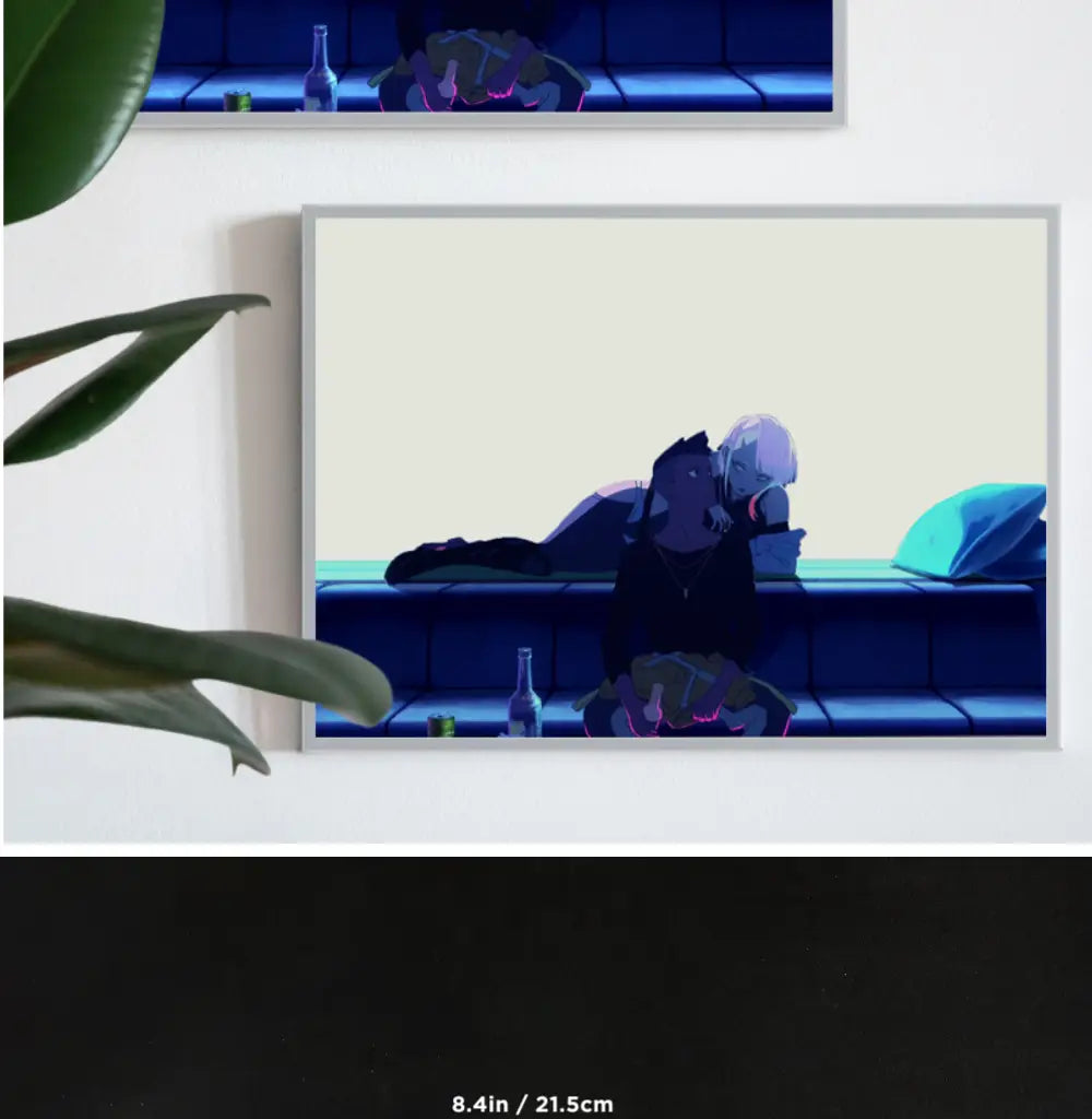Cyberpunk Edgerunners LED Wall Art – LED Night Light