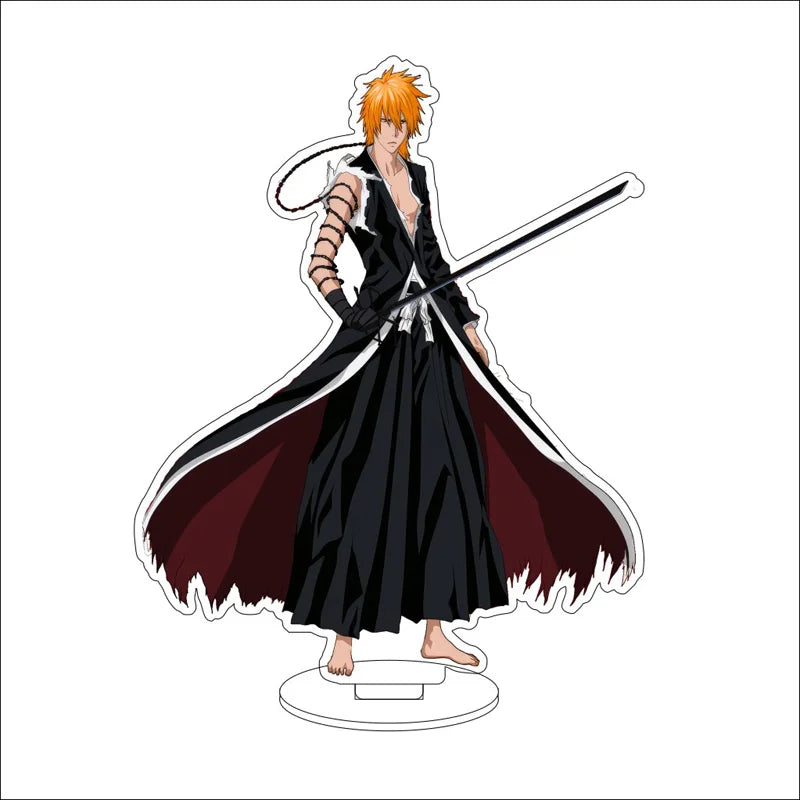 Anime BLEACH Acrylic Stand Ornaments Ogawa Michiru Kurosaki Isshin Kurosaki Yuzu Figure Stand Gifts