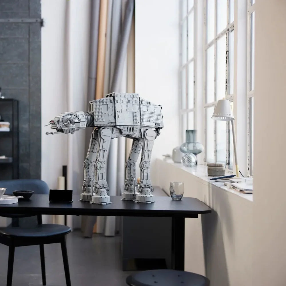 6785 pieces Diy 2026 in stock Large AT-AT building block set Home decoration Compatible with LEGO Children and adult gift